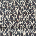 Tessuto in pile polare spazzolato stampato ghepardo